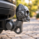 3D-Modell Anhängerkupplung Aufsatz Totenkopf (Schwarz) – für den Kugelkopf
