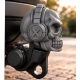 Anhängerkupplung Aufsatz Totenkopf 3D-Modell (Grau)