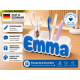 Personalisierter Namens-Stiftehalter Organizer – Weiß + Blau