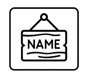 Personalisierte Holzschilder