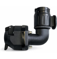 Adapter für Anhängerstecker mit 13 Kontakten, 90° Winkel, 13 Kontakte, Verlängerung für Anhängerkupplung, kompatibel mit Tesla Model 3